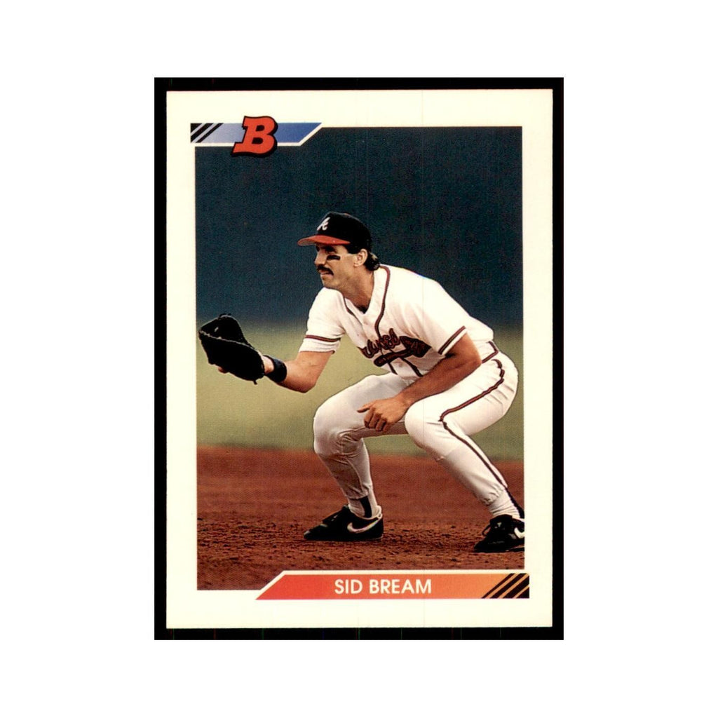 1992 Bowman Sid Bream Baseball Cards #356