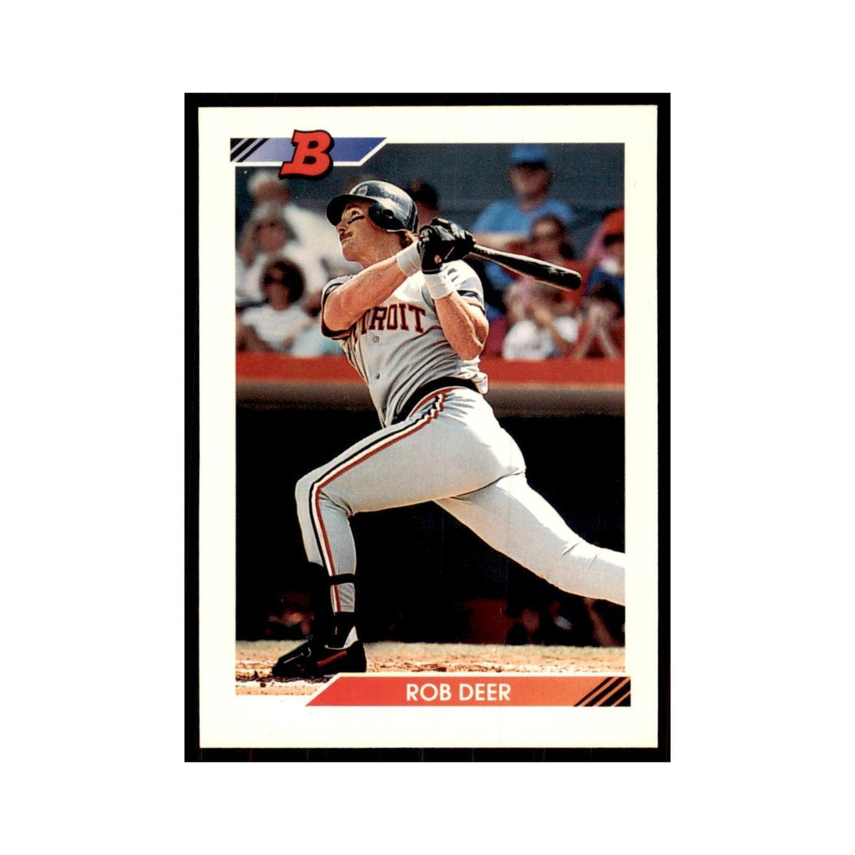 1992 Bowman Rob Deer Baseball Cards #363