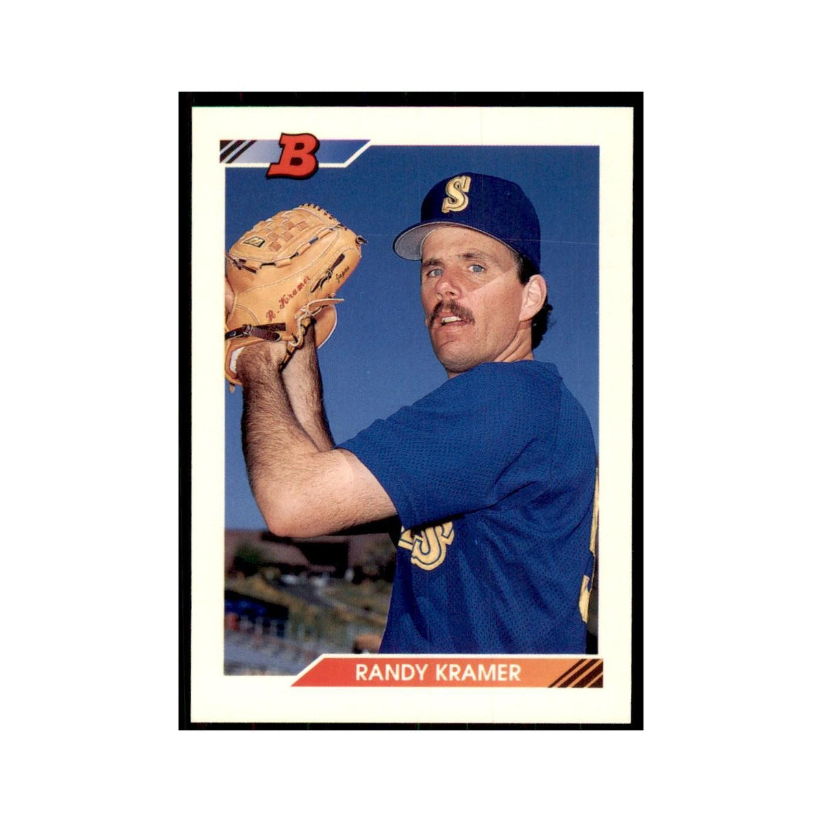 1992 Bowman Randy Kramer Baseball Cards #398