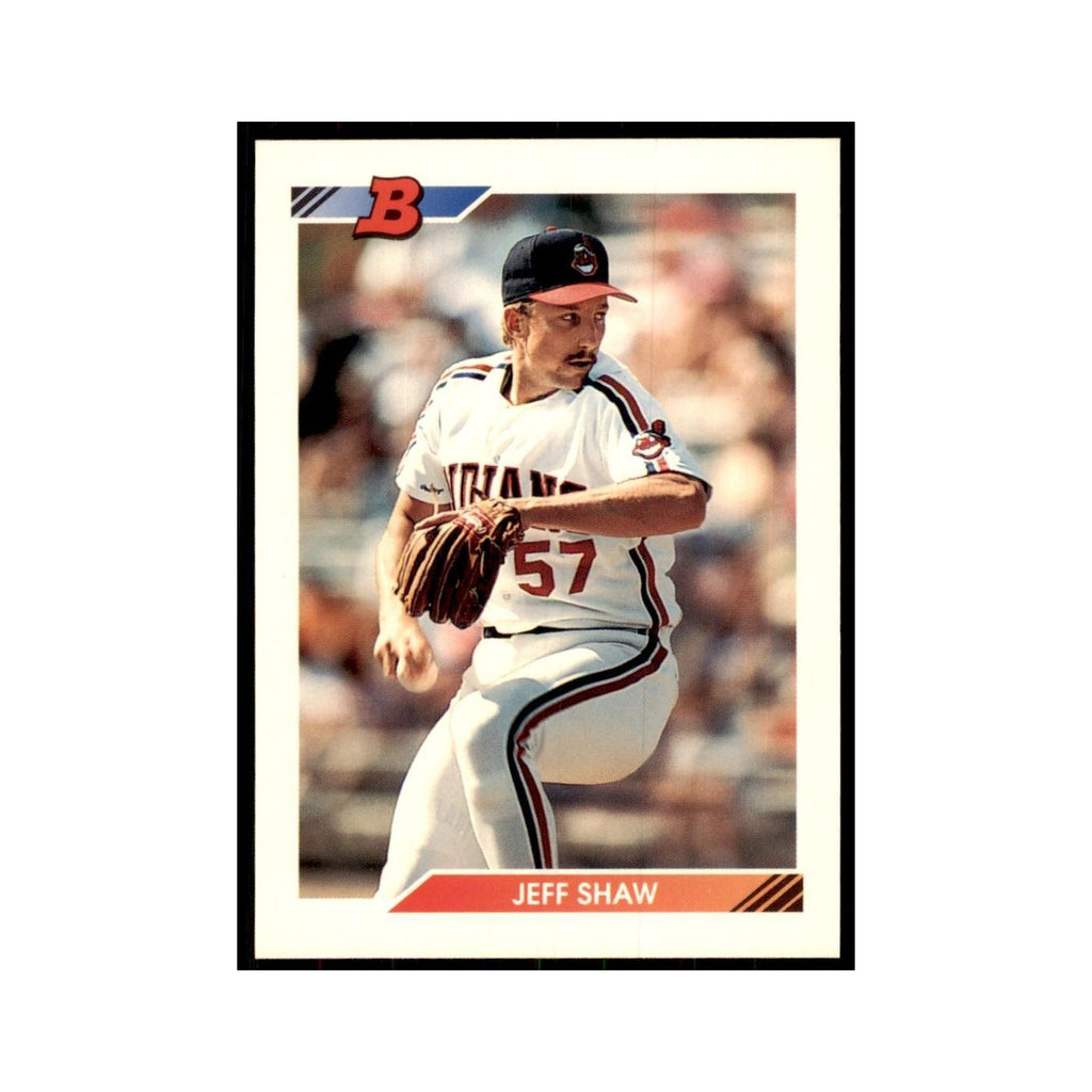 1992 Bowman Jeff Shaw Baseball Cards #410