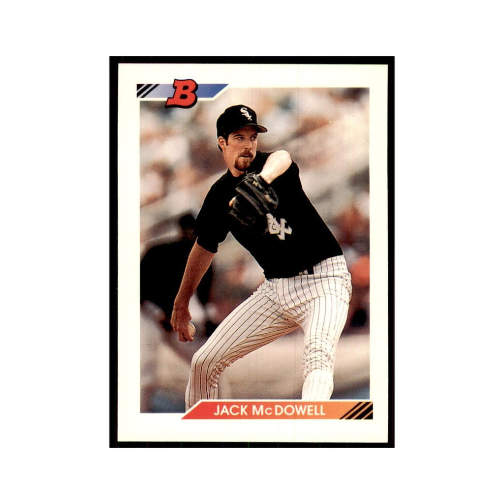 1992 Bowman Jack McDowell Baseball Cards #371