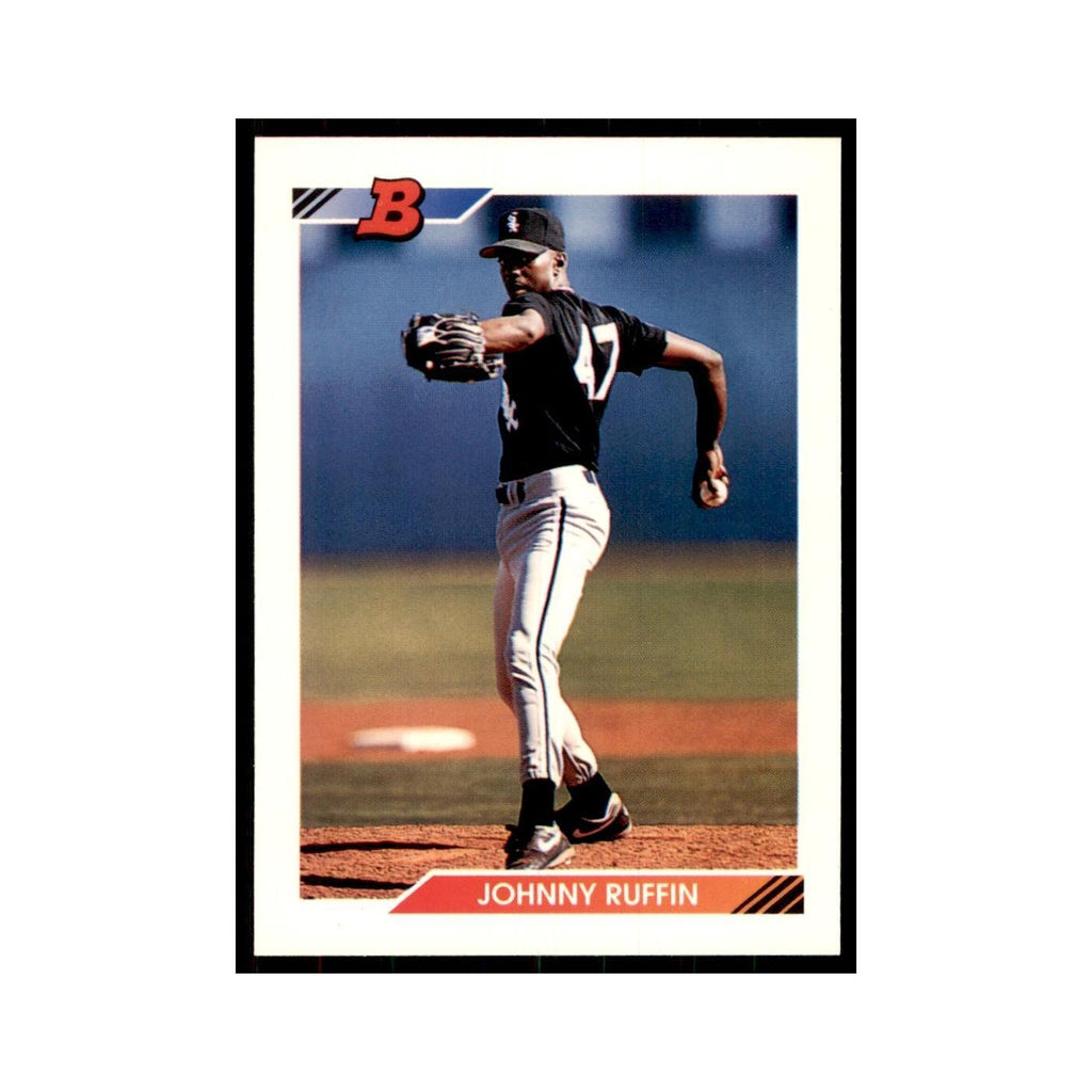 1992 Bowman Johnny Ruffin Baseball Cards #451