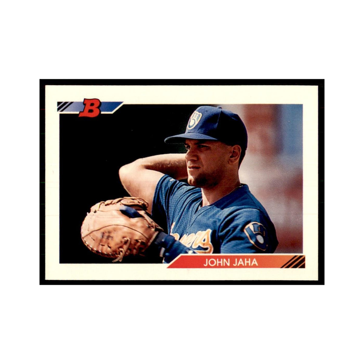 1992 Bowman John Jaha Baseball Cards #399