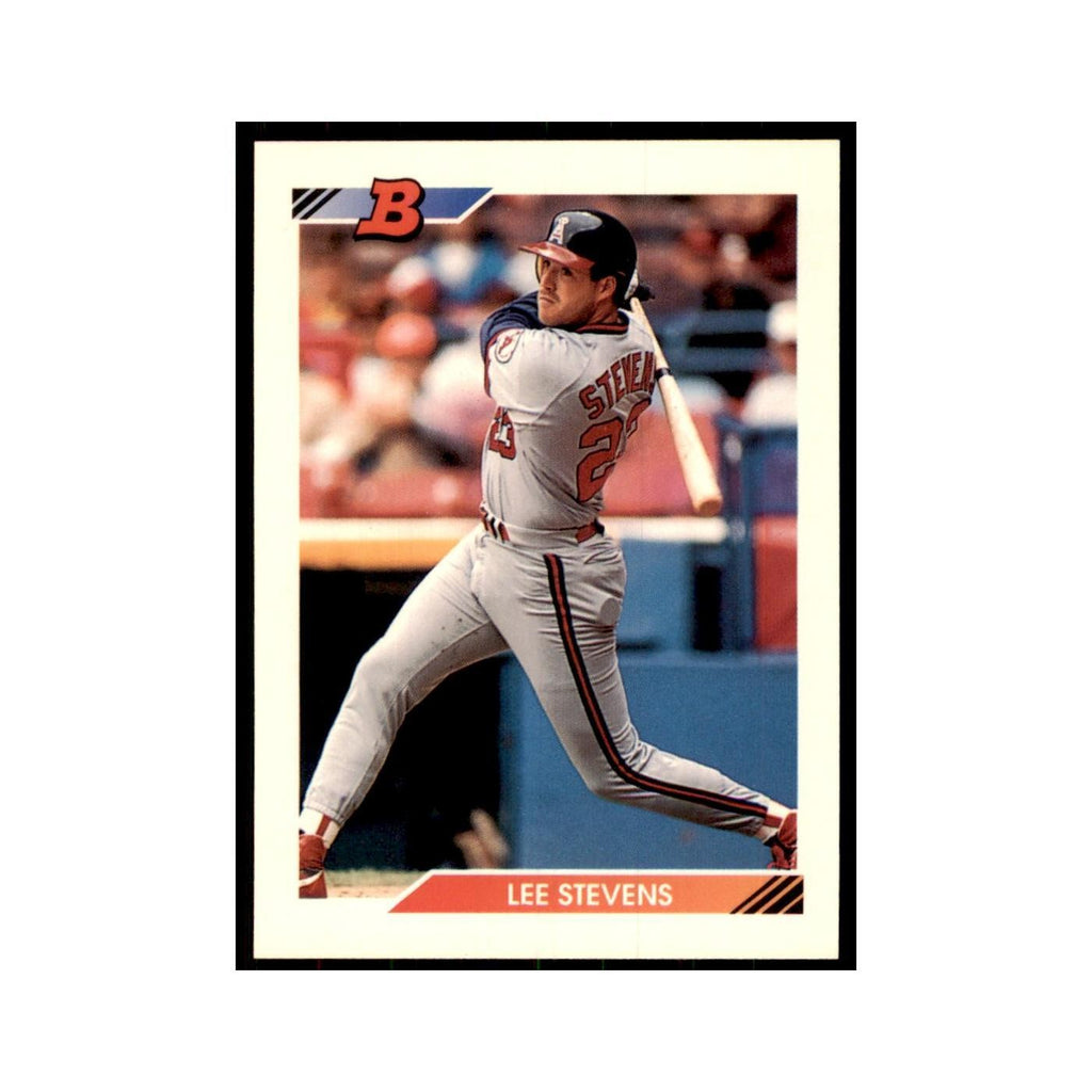 1992 Bowman Lee Stevens Baseball Cards #427