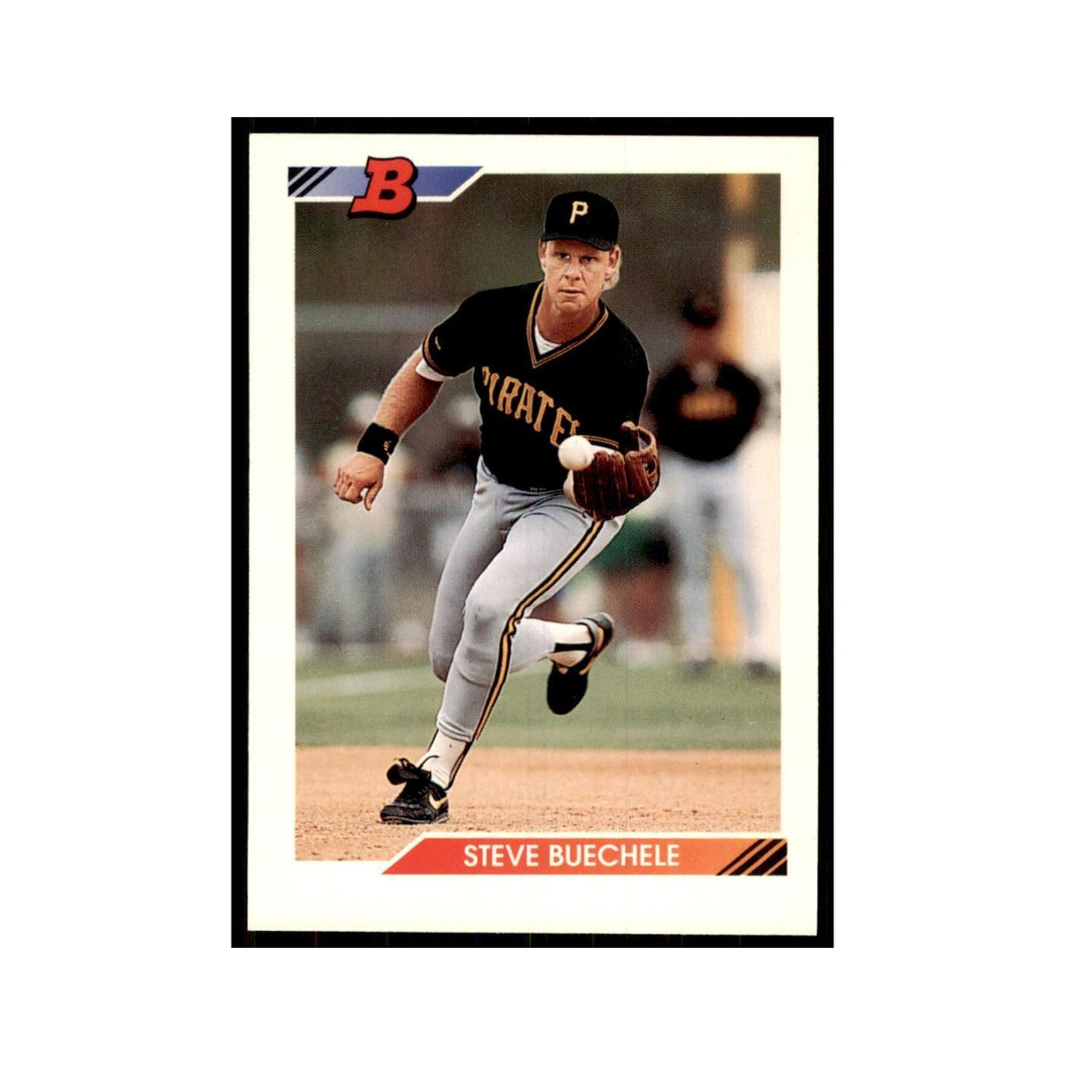 1992 Bowman Steve Buechele Baseball Cards #335