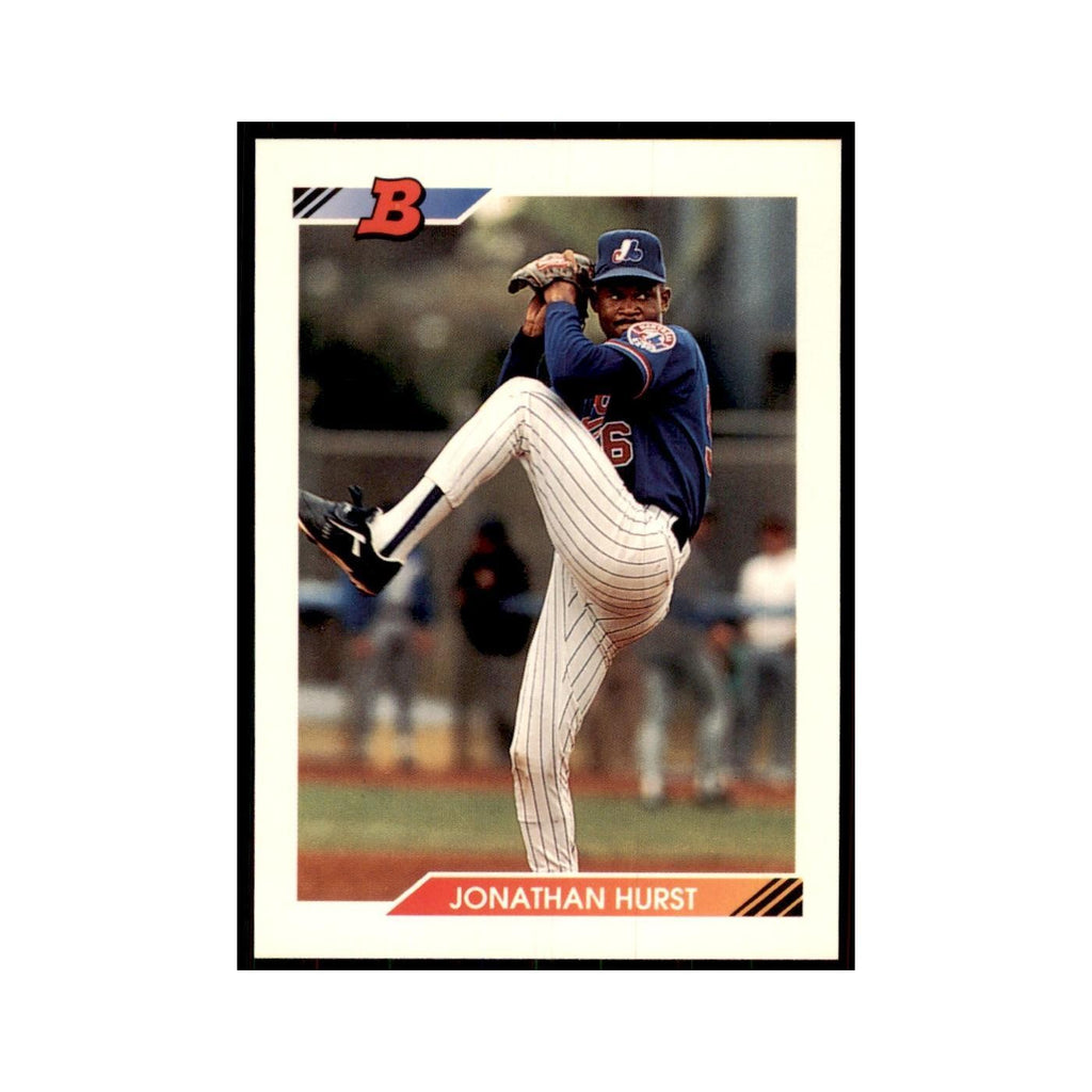 1992 Bowman Jonathan Hurst Baseball Cards #388