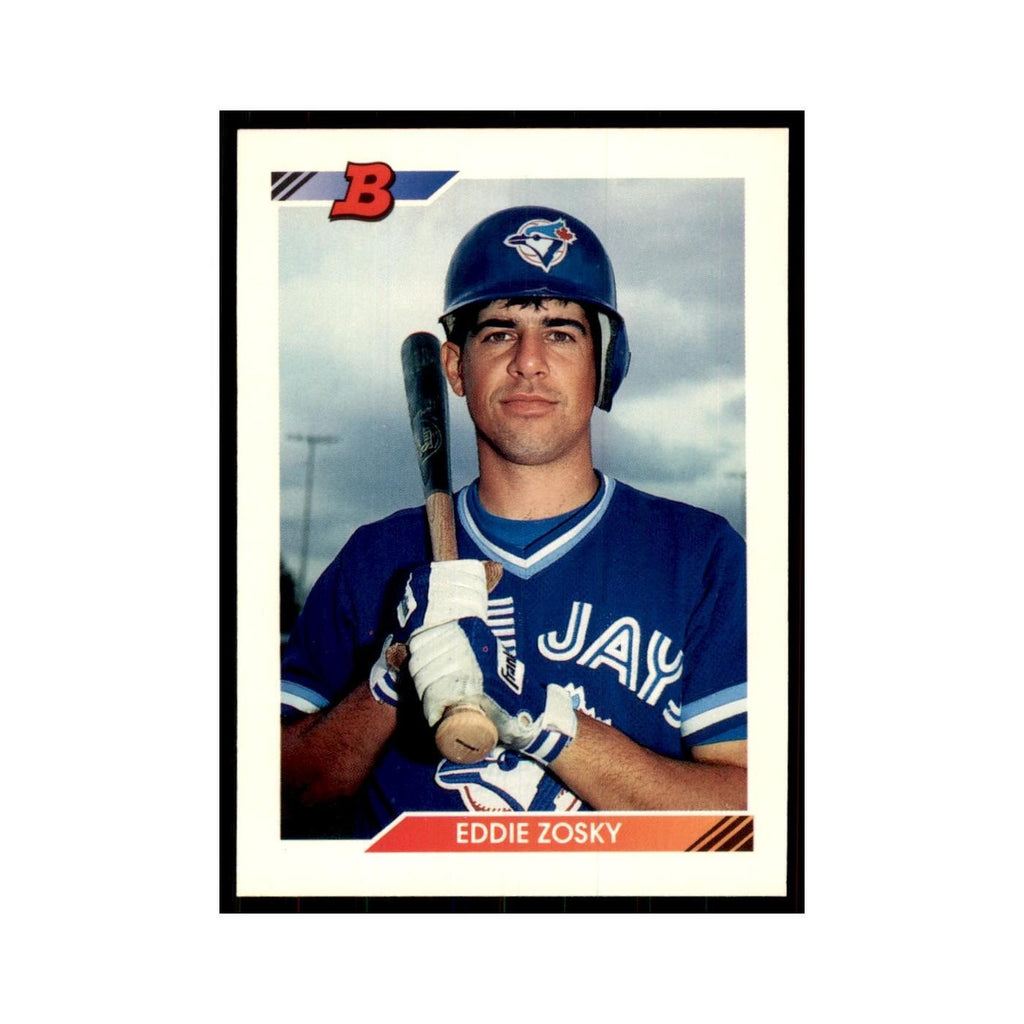 1992 Bowman Eddie Zosky Baseball Cards #381
