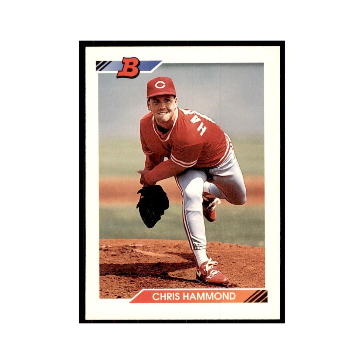 1992 Bowman Chris Hammond Baseball Cards #328