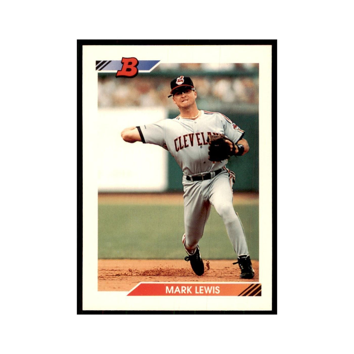 1992 Bowman Mark Lewis Baseball Cards #439