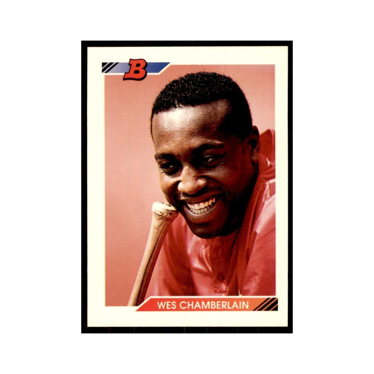 1992 Bowman Wes Chamberlain Baseball Cards #412