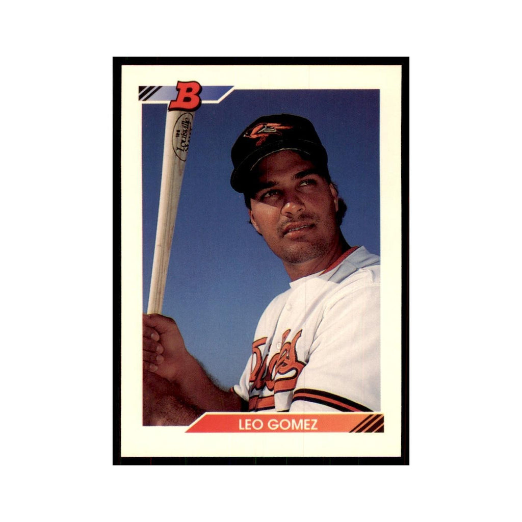1992 Bowman Leo Gomez Baseball Cards #344