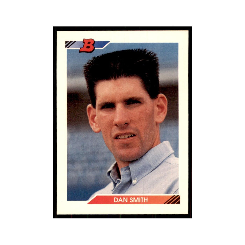 1992 Bowman Dan Smith Baseball Cards #391