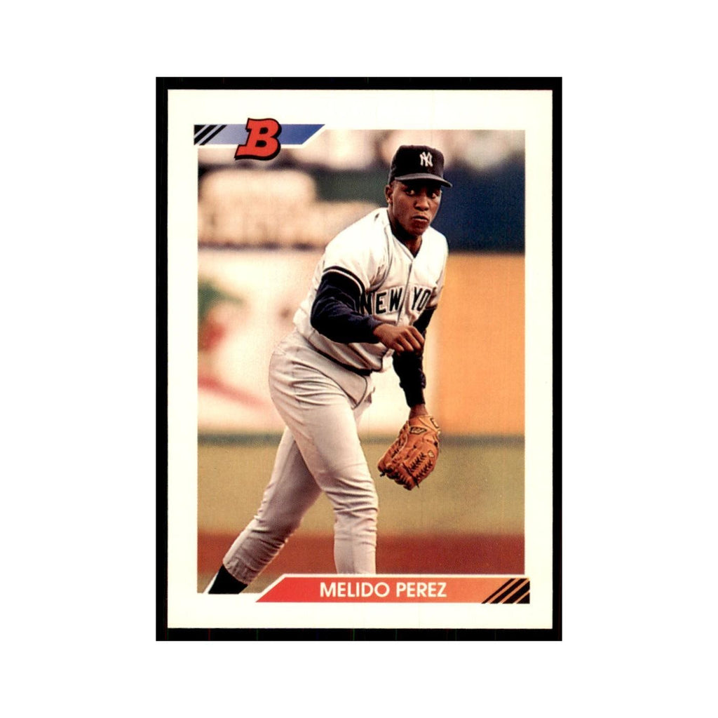 1992 Bowman Melido Perez Baseball Cards #365