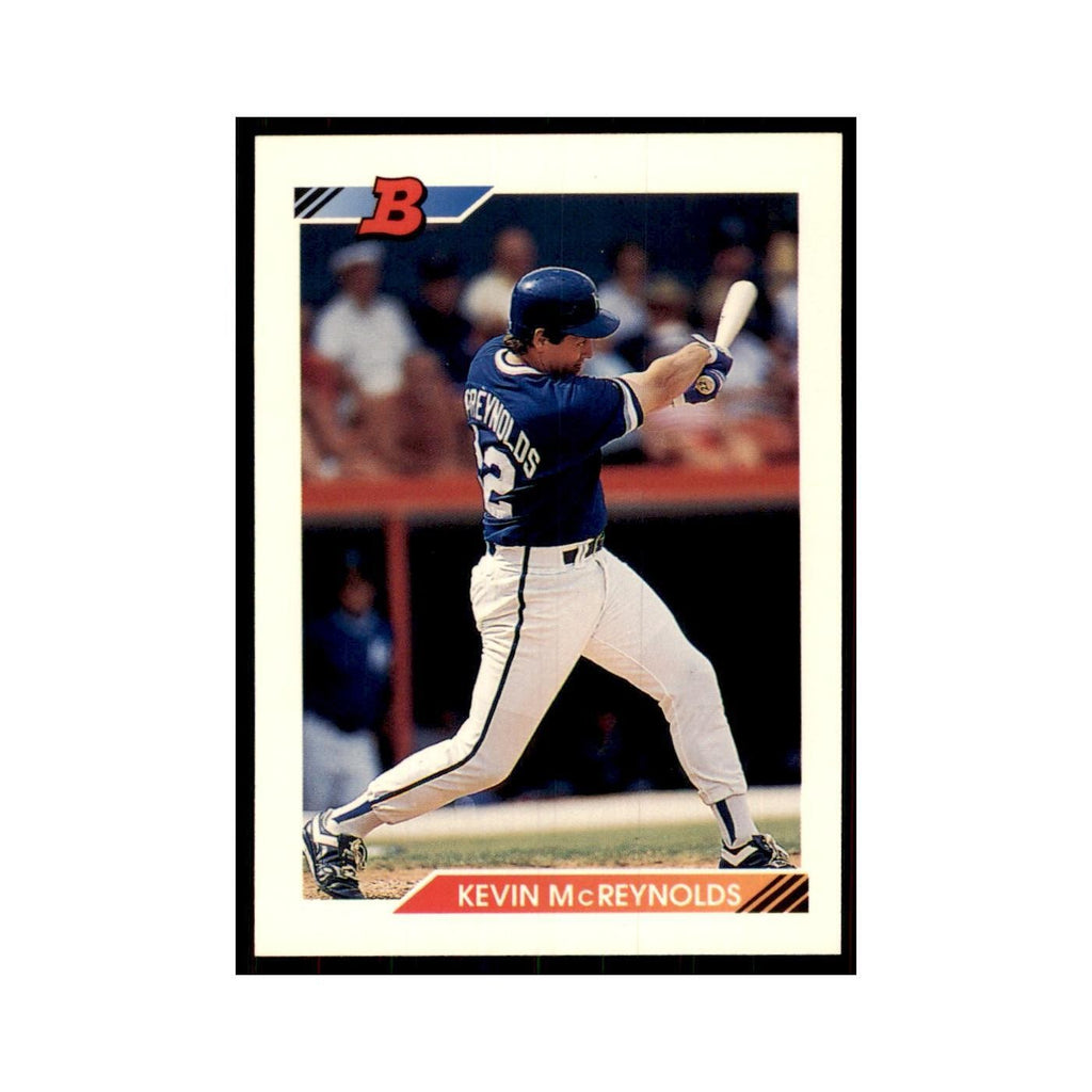 1992 Bowman Kevin McReynolds Baseball Cards #337