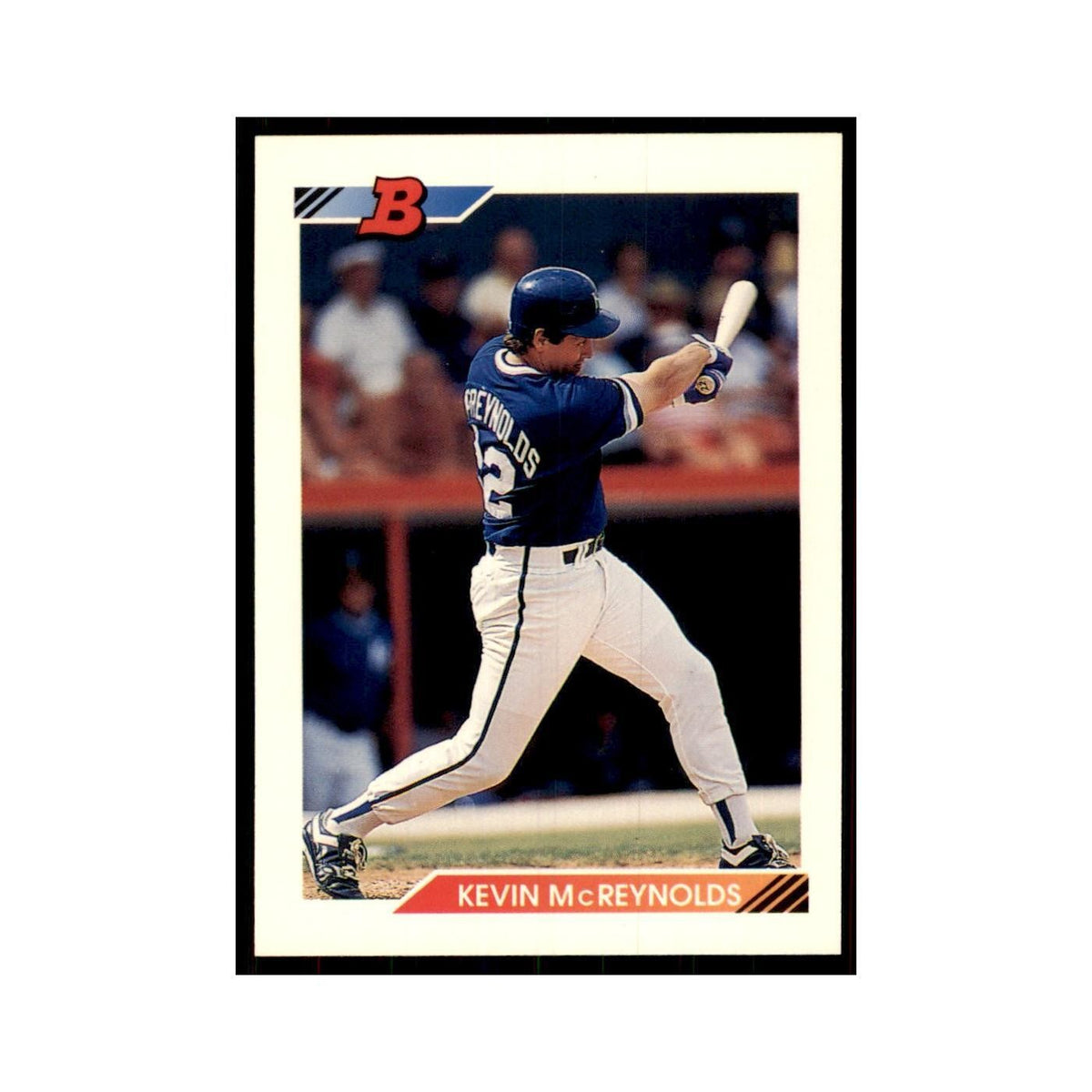 1992 Bowman Kevin McReynolds Baseball Cards #337
