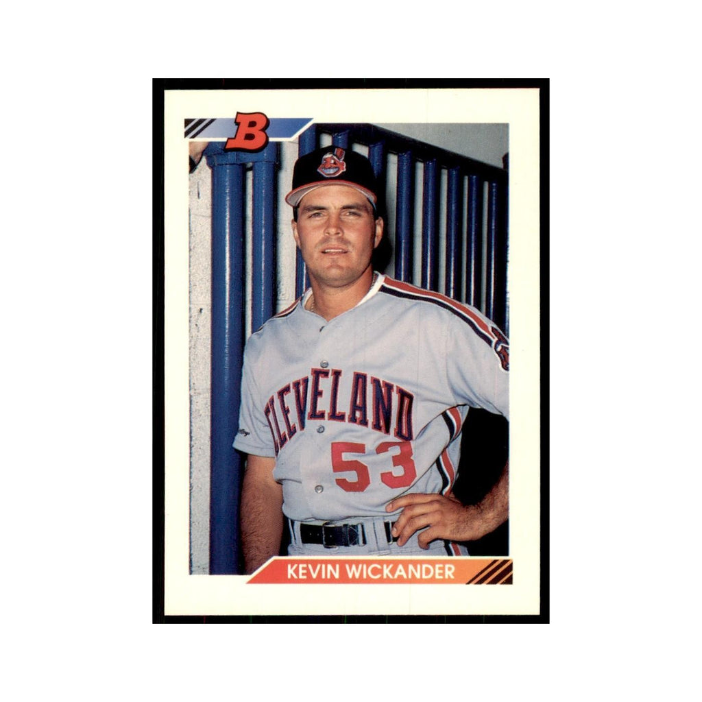 1992 Bowman Kevin Wickander Baseball Cards #430