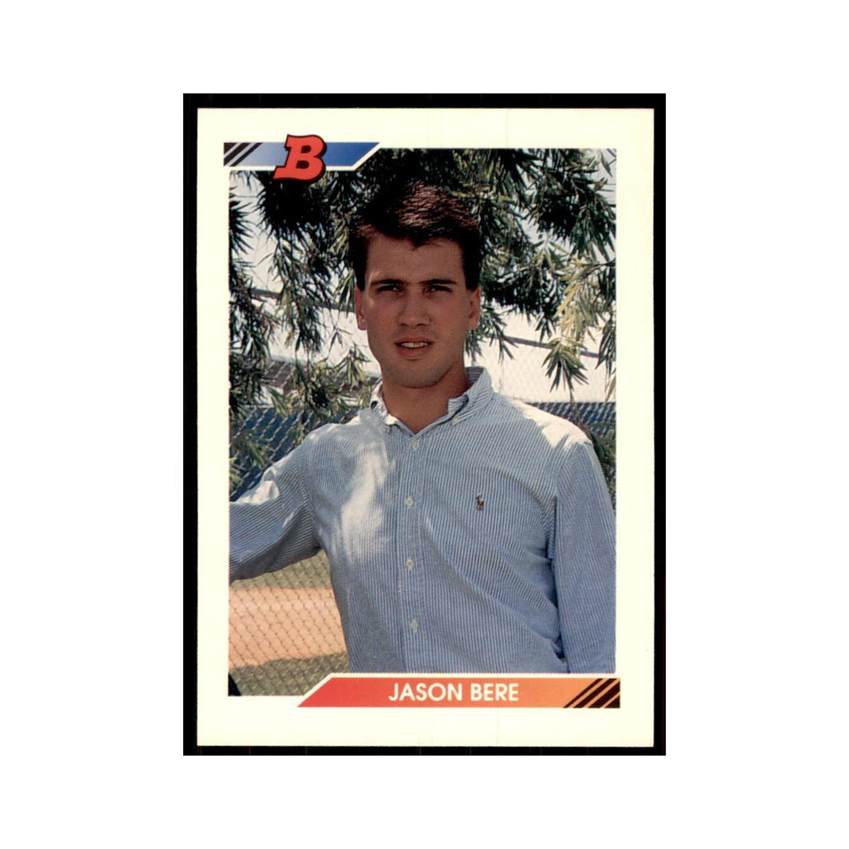 1992 Bowman Jason Bere Baseball Cards #358