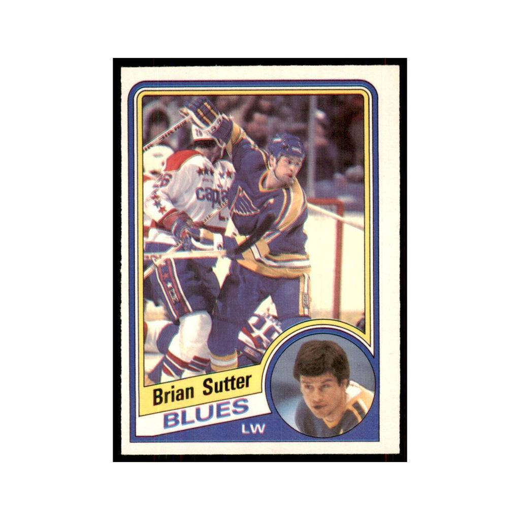 1984 O-Pee-Chee Brian Sutter St. Louis Blues #192