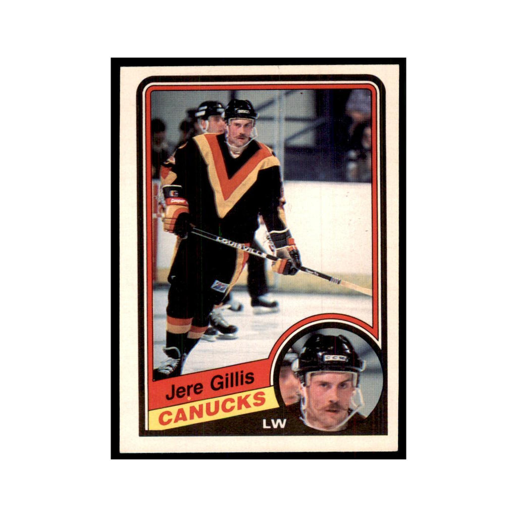 1984 O-Pee-Chee Jere Gillis Vancouver Canucks #318