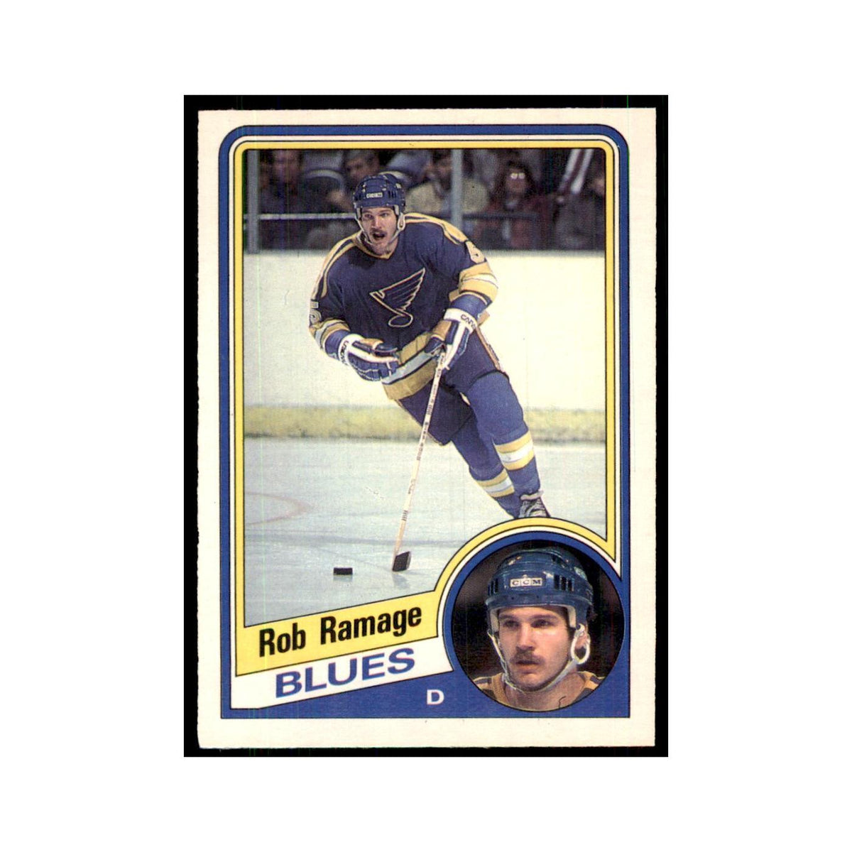 1984 O-Pee-Chee Rob Ramage St. Louis Blues #190