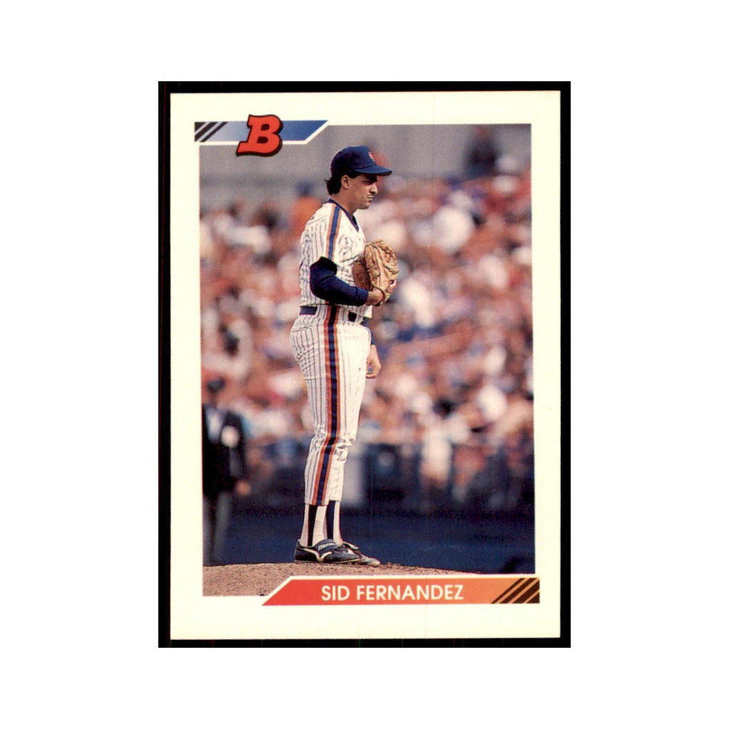 1992 Bowman Sid Fernandez Baseball Cards #296