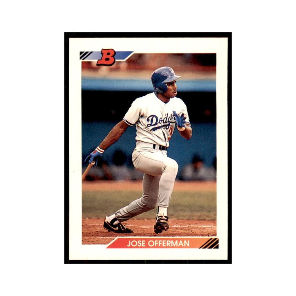 1992 Bowman Jose Offerman Baseball Cards #304