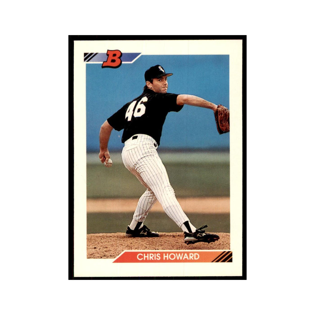 1992 Bowman Chris Howard Baseball Cards #309