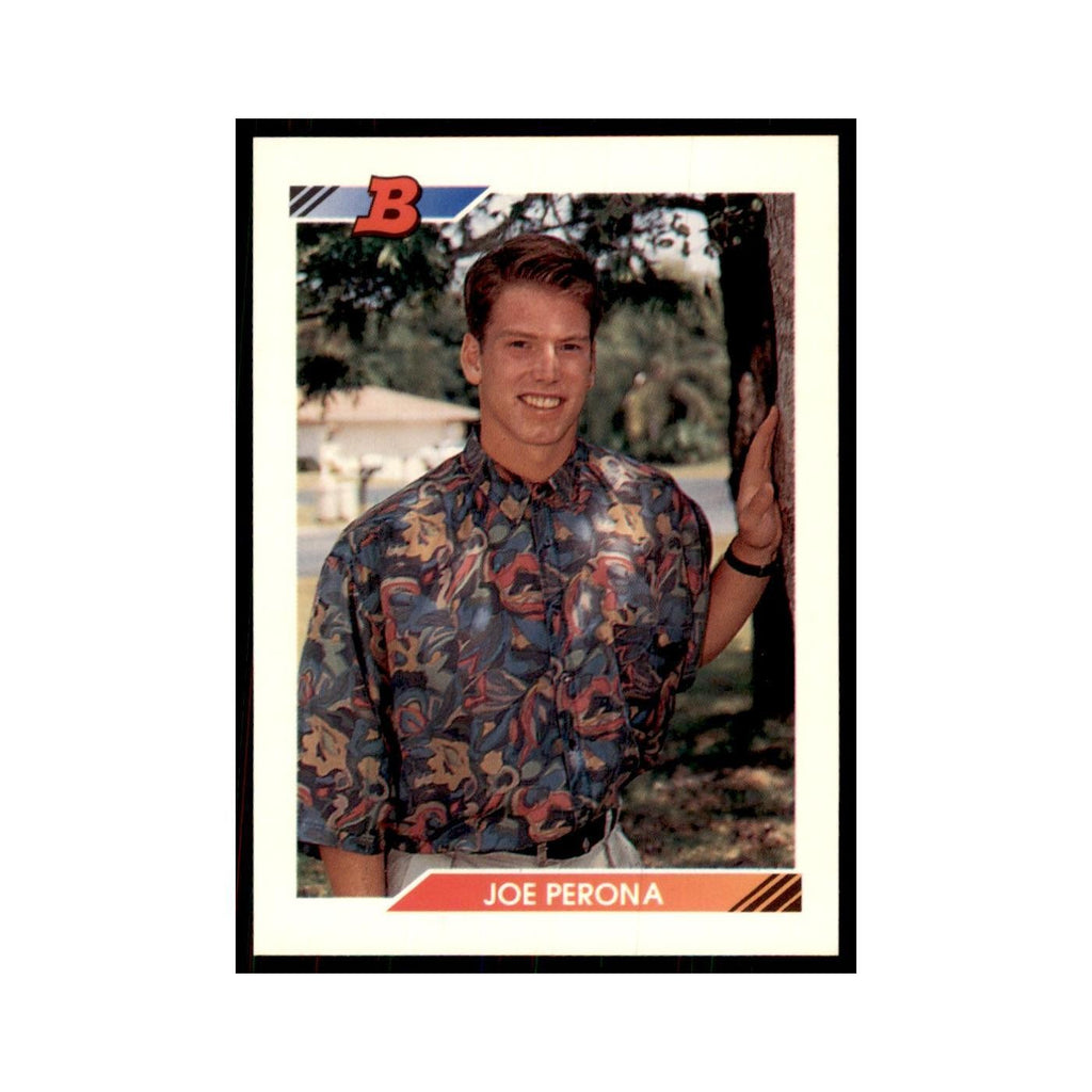 1992 Bowman Joe Perona Baseball Cards #246