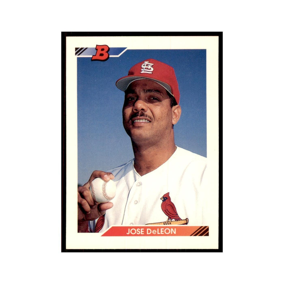 1992 Bowman Jose DeLeon Baseball Cards #265