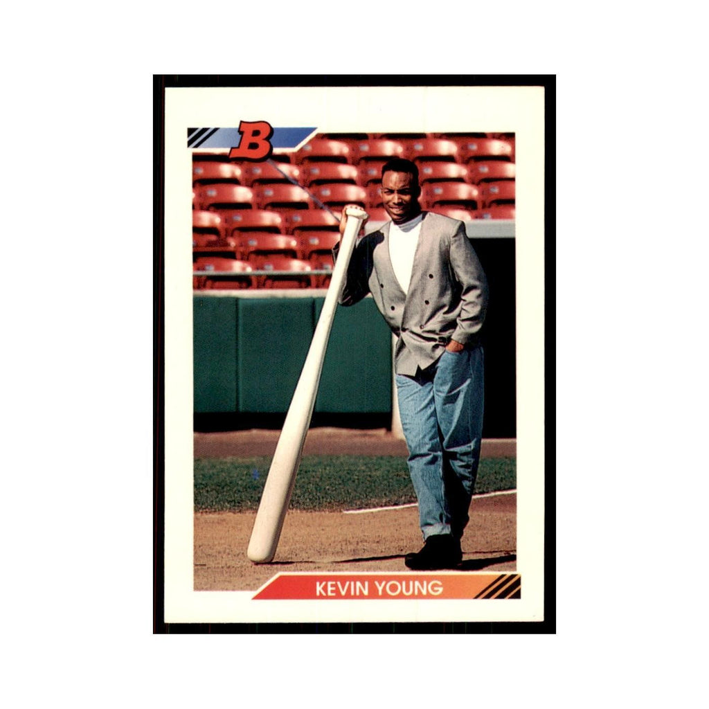 1992 Bowman Kevin Young Baseball Cards #155