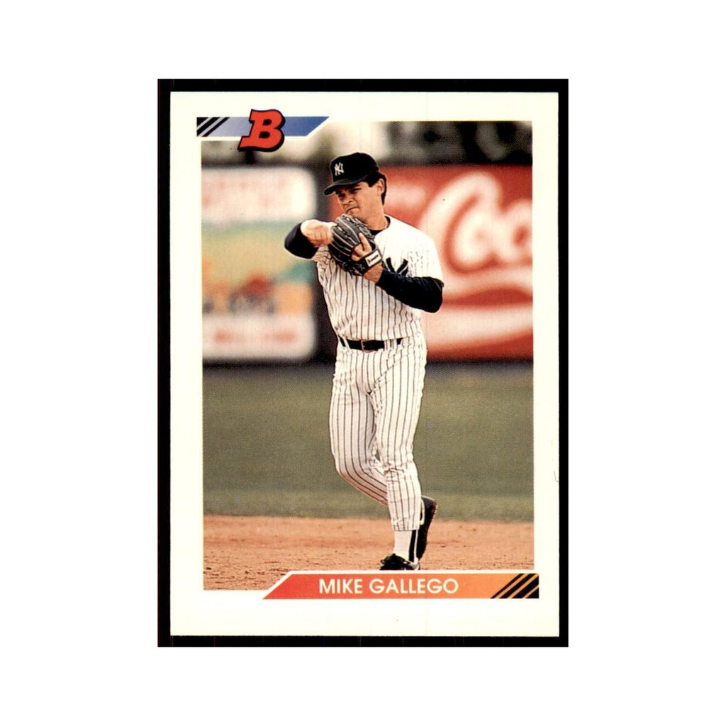 1992 Bowman Mike Gallego Baseball Cards #273