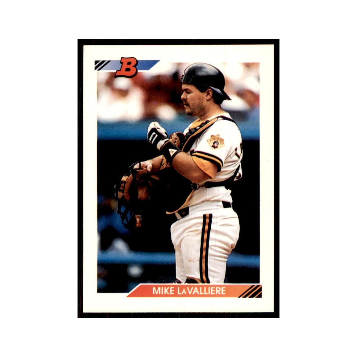 1992 Bowman Mike LaValliere Baseball Cards #245