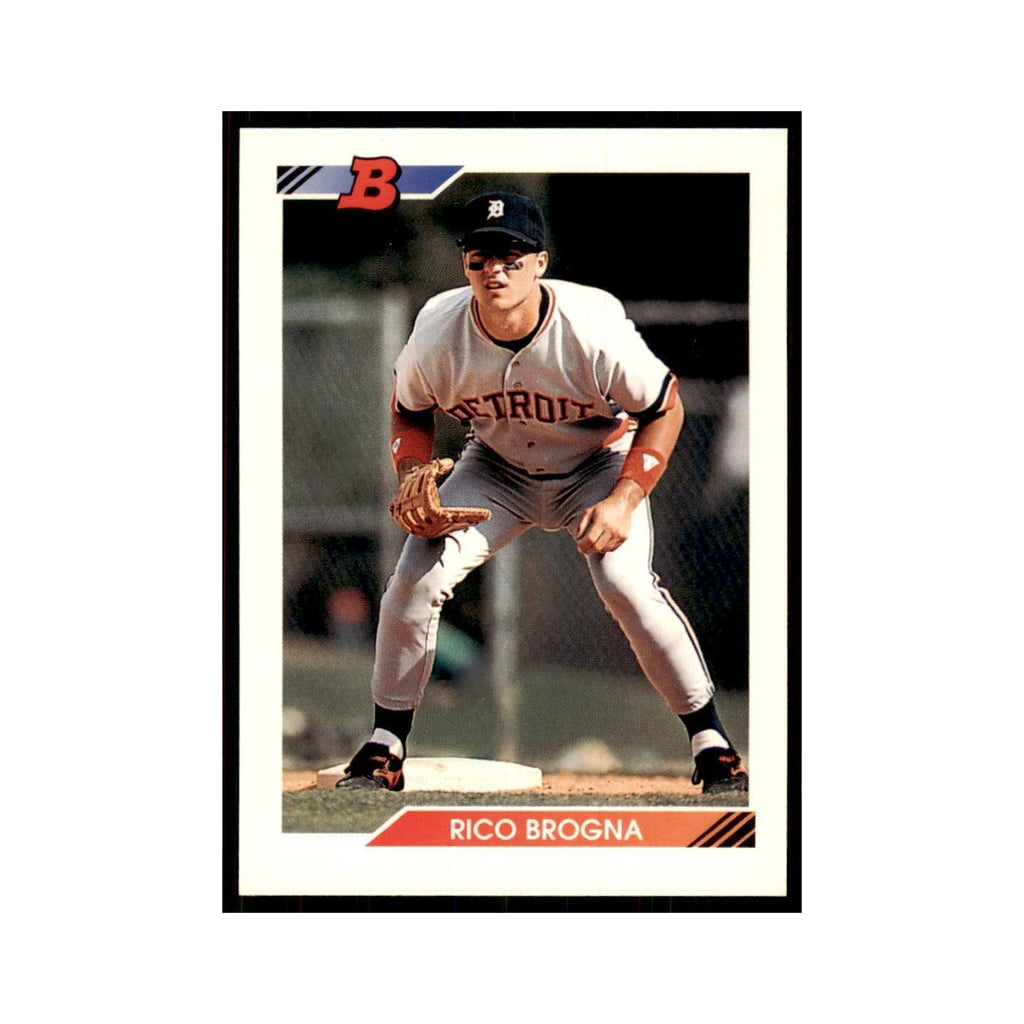 1992 Bowman Rico Brogna Baseball Cards #256