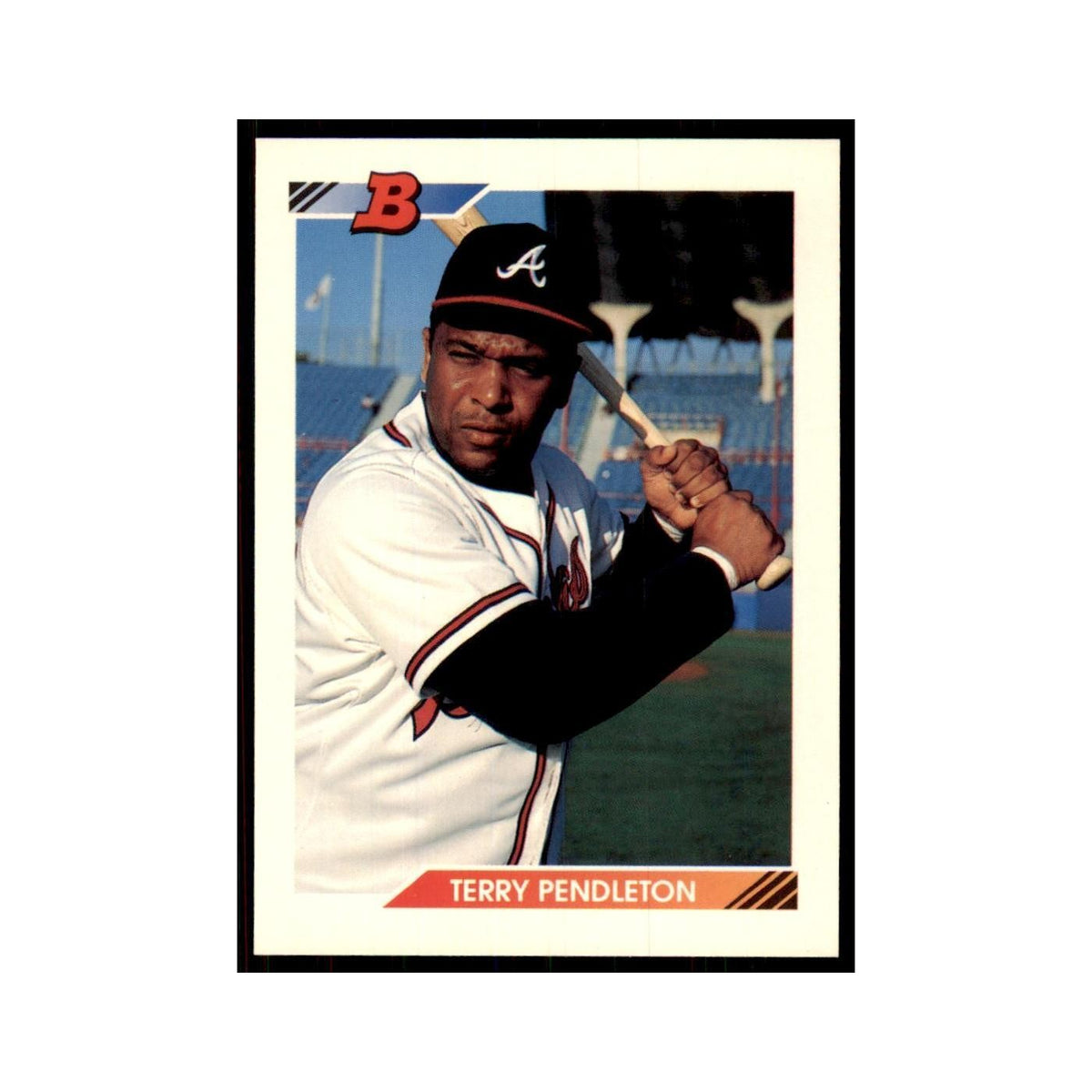 1992 Bowman Terry Pendleton Baseball Cards #254