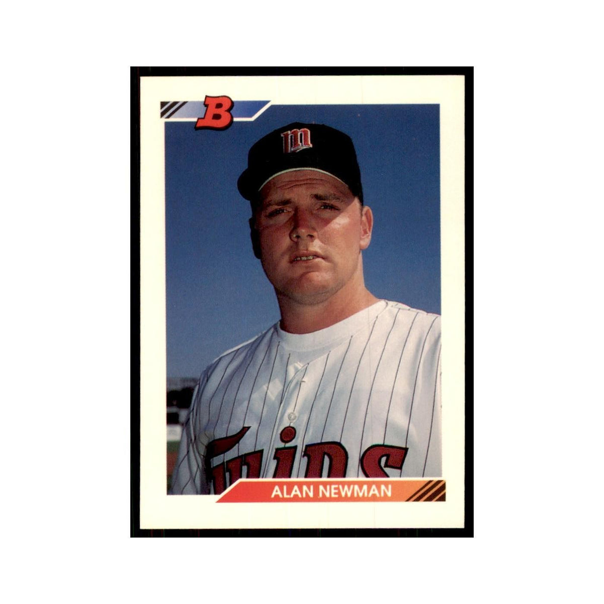 1992 Bowman Alan Newman Baseball Cards #221