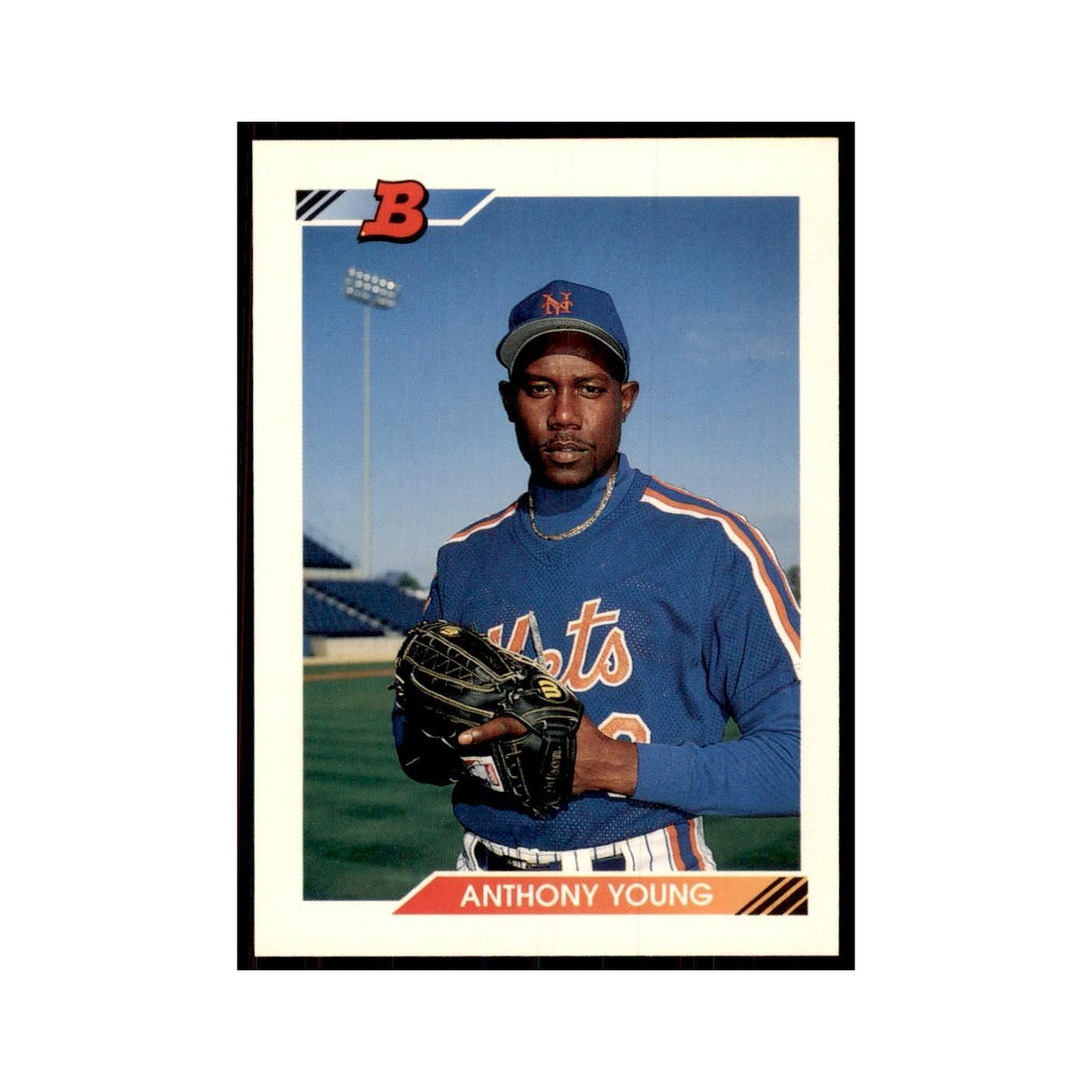 1992 Bowman Anthony Young Baseball Cards #268