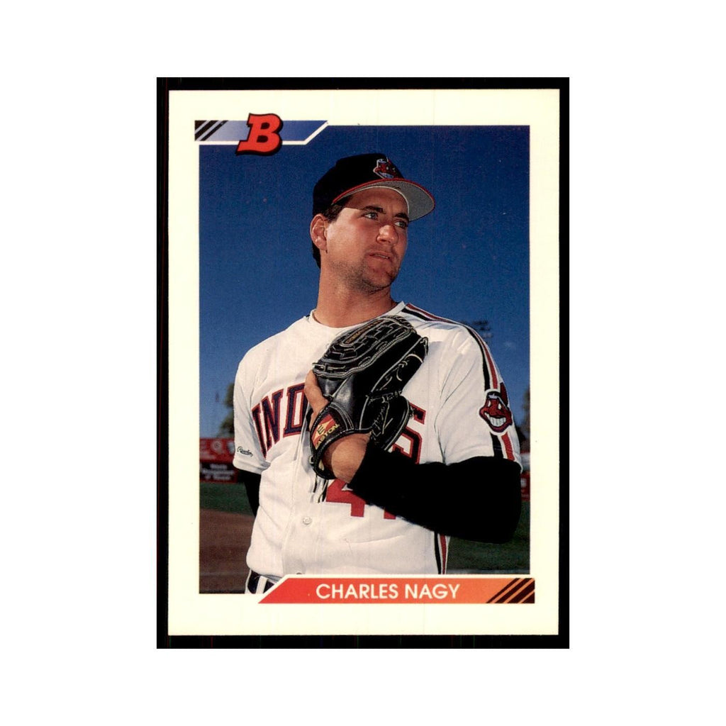 1992 Bowman Charles Nagy Baseball Cards #203