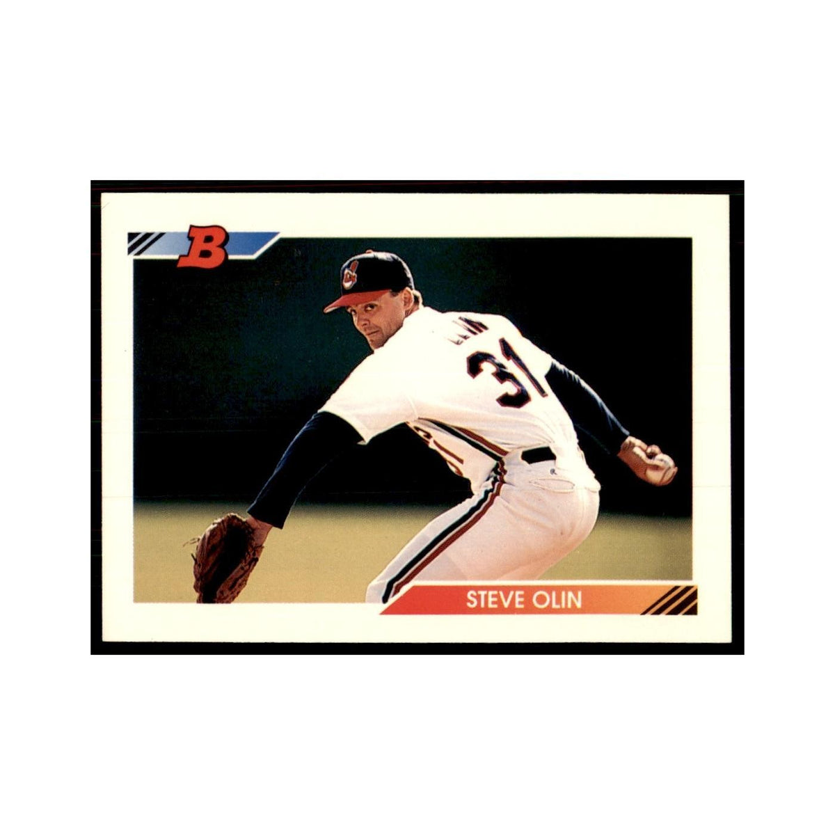 1992 Bowman Steve Olin Baseball Cards #236