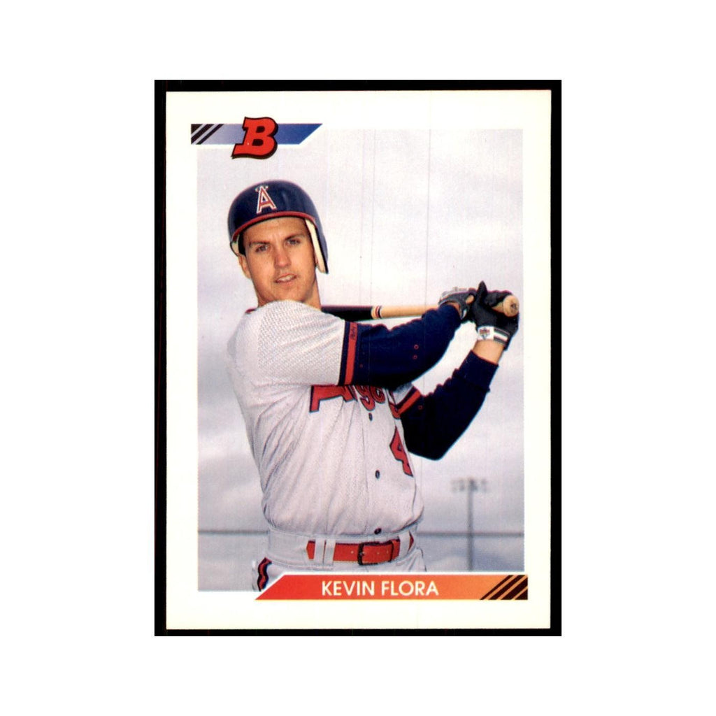 1992 Bowman Kevin Flora Baseball Cards #283