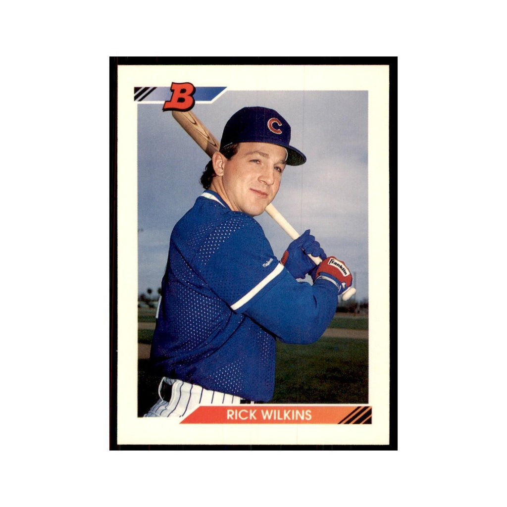 1992 Bowman Rick Wilkins Baseball Cards #156
