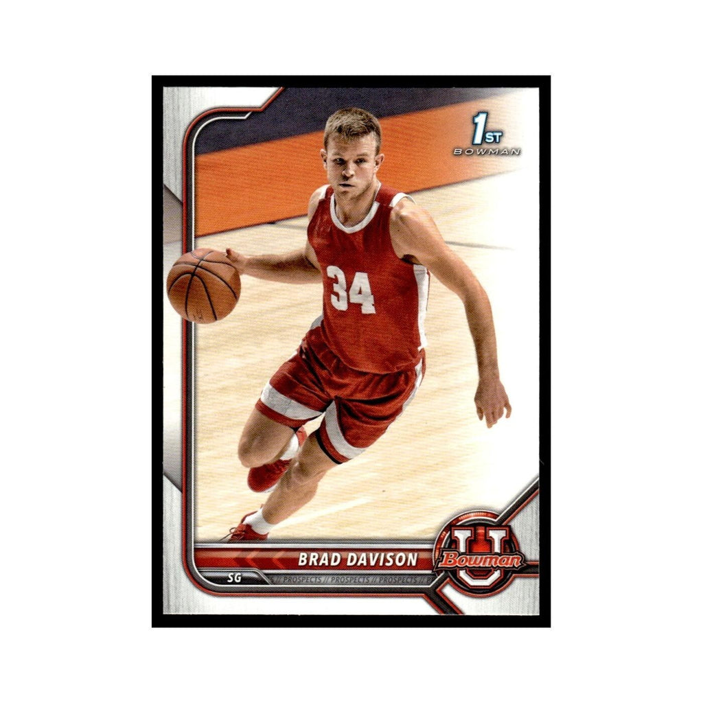 Brad Davison 2022 Bowman University #30 Basketball Card NM