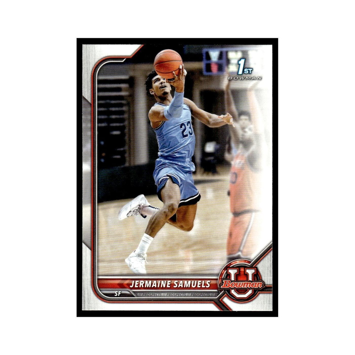 Jermaine Samuels 2022 Bowman University #53 Basketball Card NM