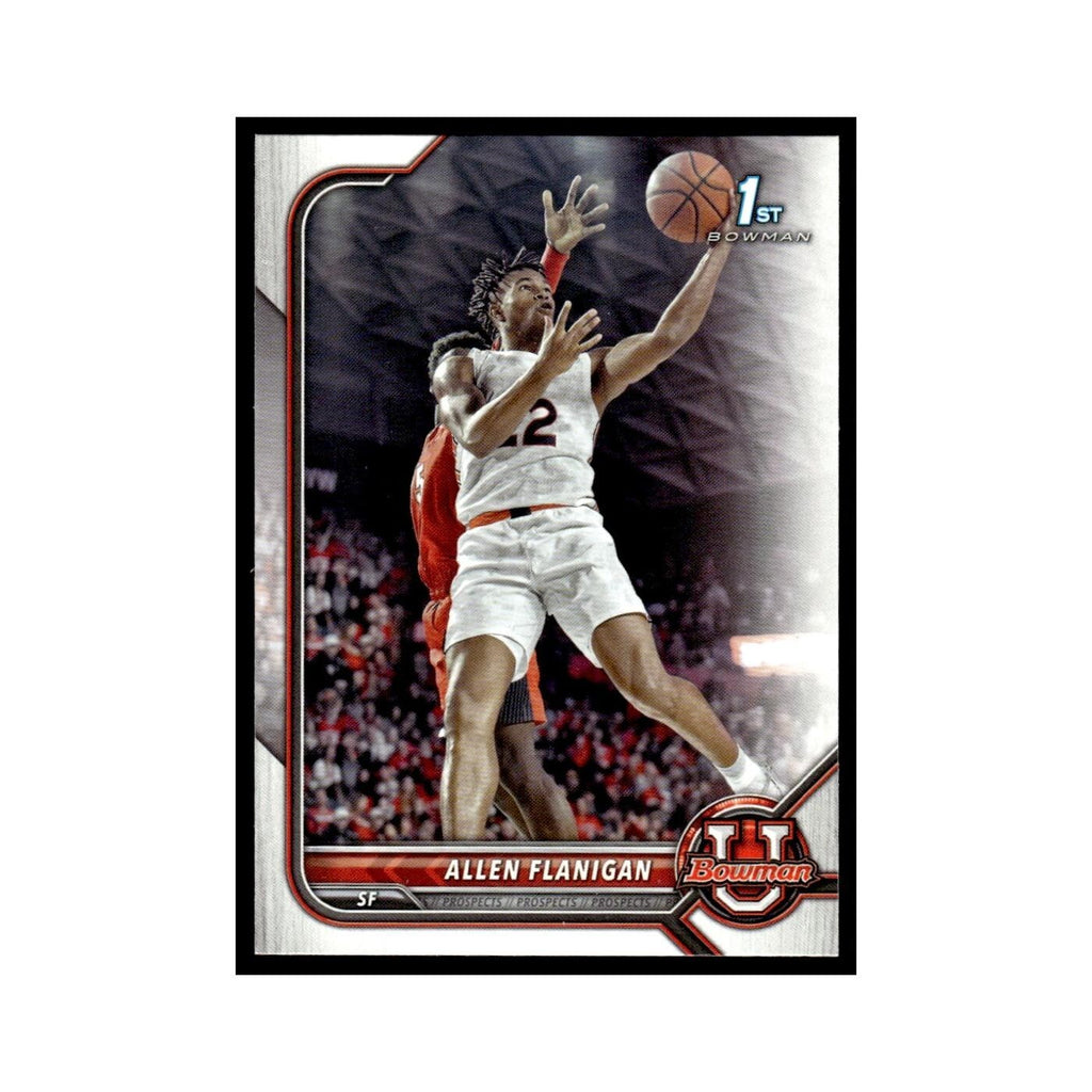 Allen Flanigan 2022 Bowman University #28 Basketball Card NM