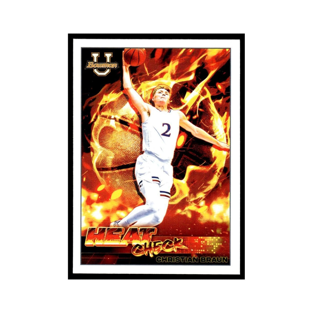Christian Braun 2022 Bowman University #HC-11 Basketball Card NM