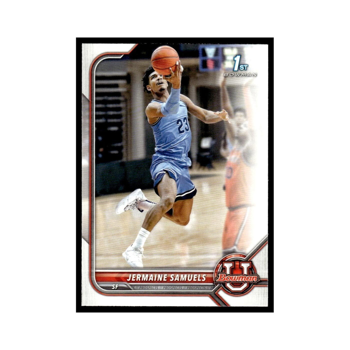 Jermaine Samuels 2022 Bowman University #53 Basketball Card NM