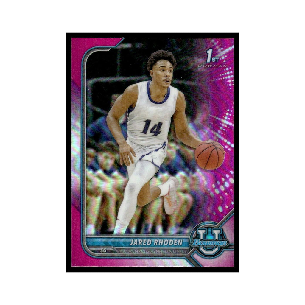Jared Rhoden 2022 Bowman University #44 Basketball Card NM