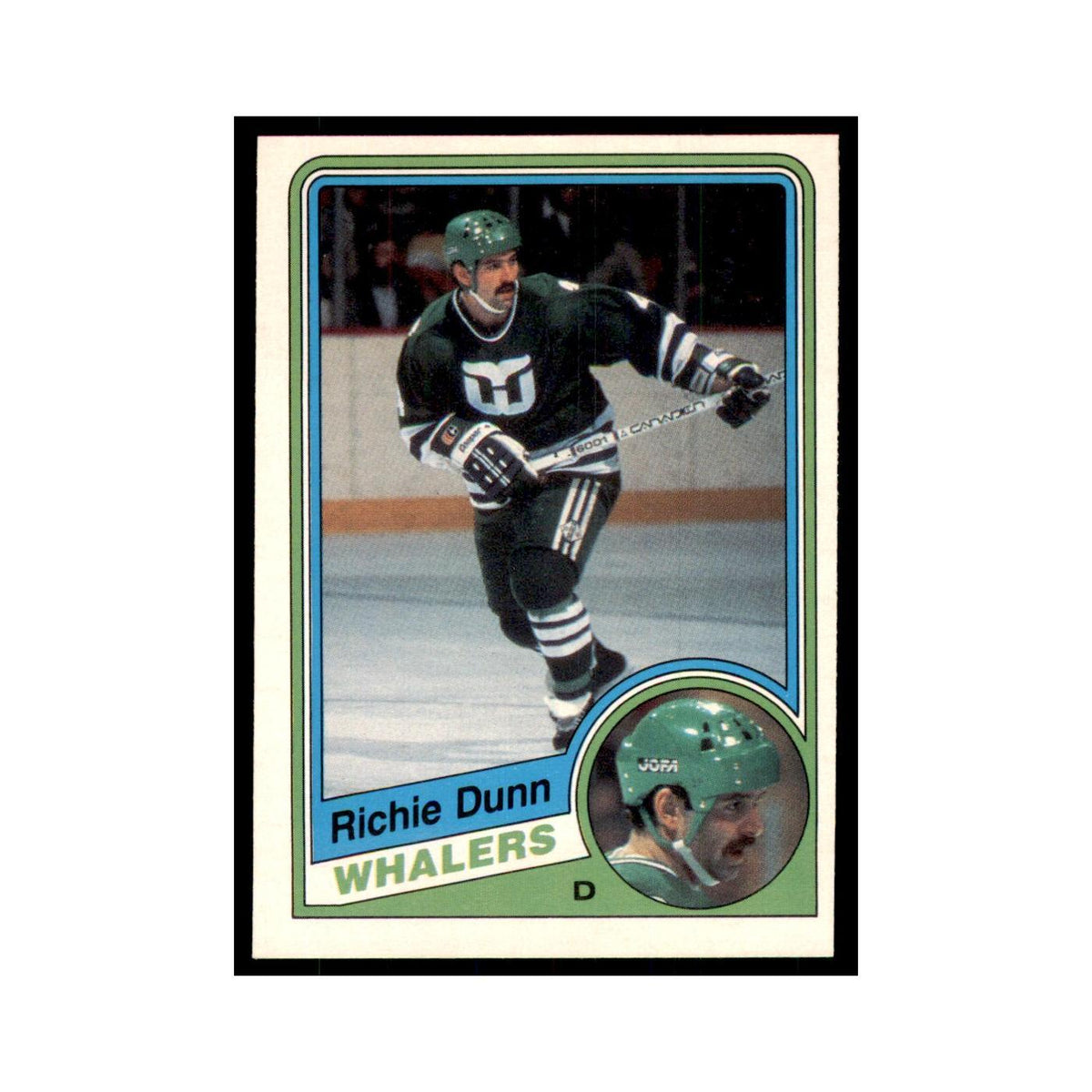 1984 O-Pee-Chee Richie Dunn Hartford Whalers #69