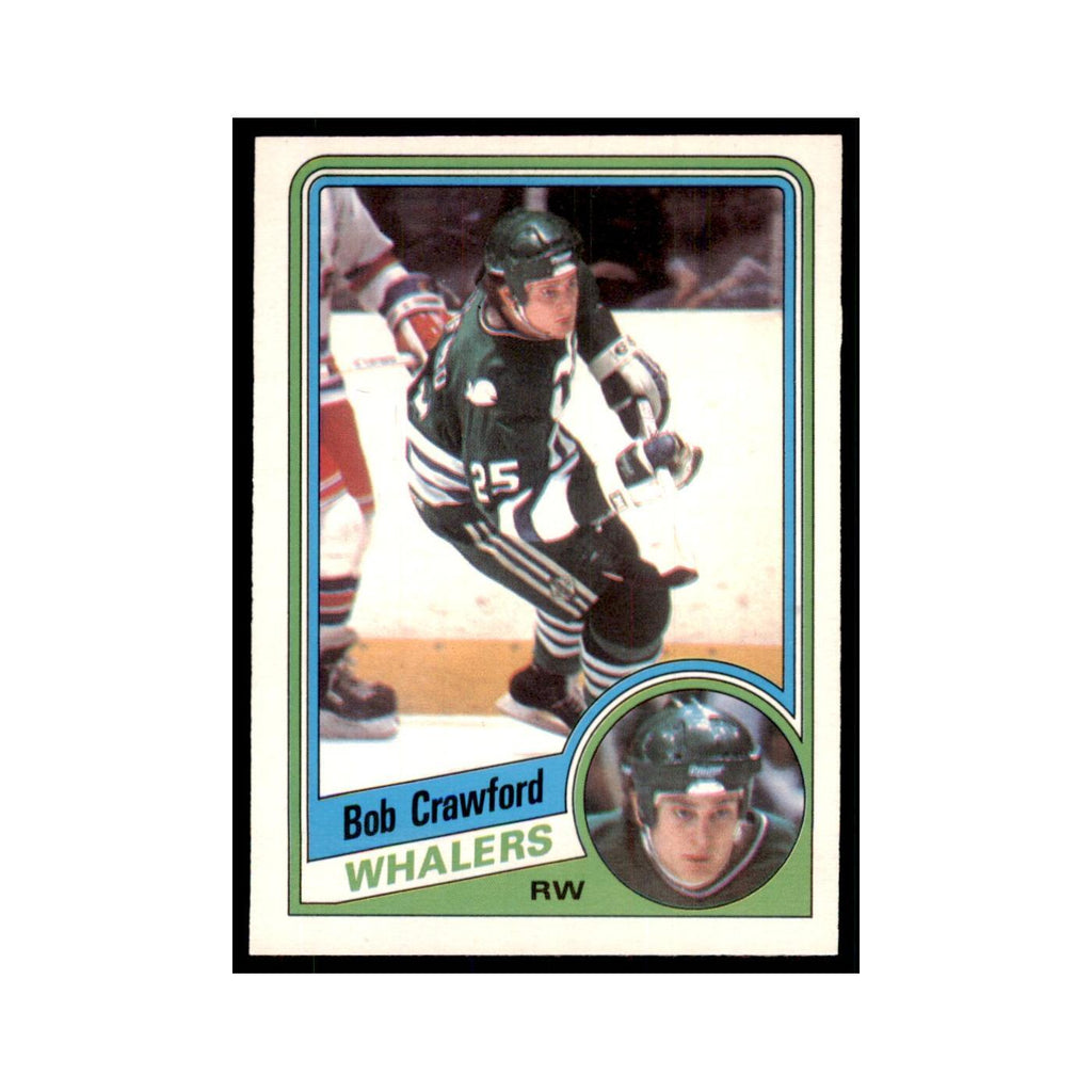1984 O-Pee-Chee Bob Crawford RC Hartford Whalers #68
