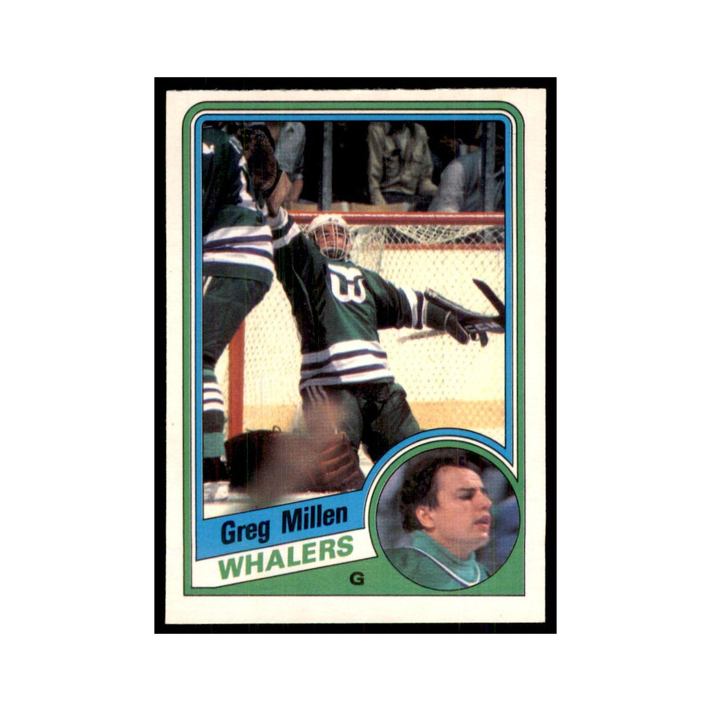 1984 O-Pee-Chee Greg Millen Hartford Whalers #75