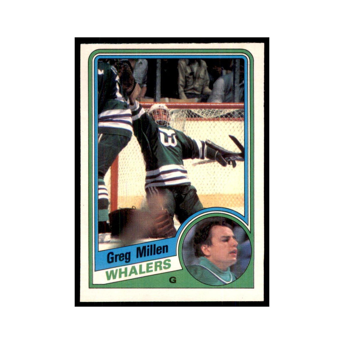 1984 O-Pee-Chee Greg Millen Hartford Whalers #75